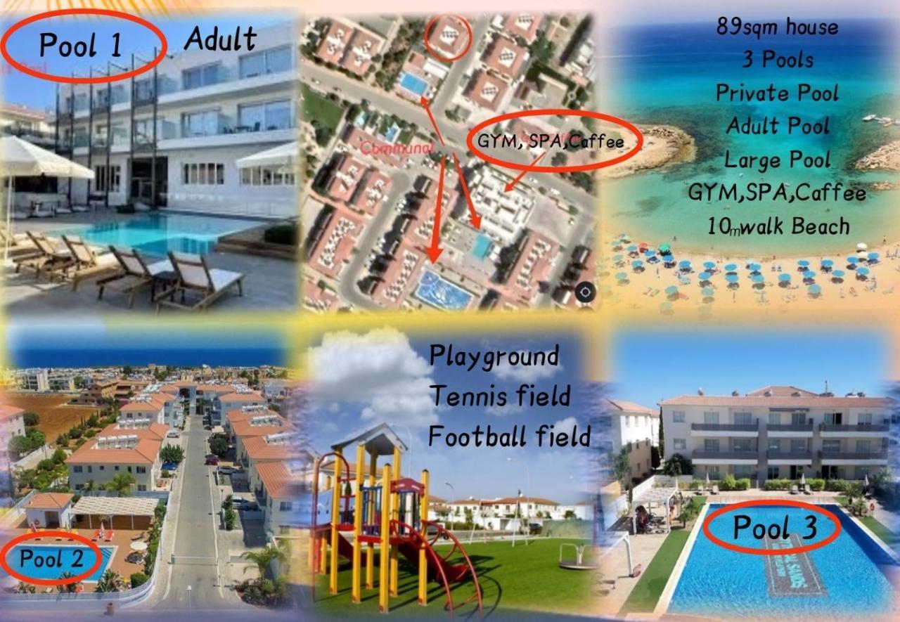 My Mythical Pearl Villa Protaras Buitenkant foto